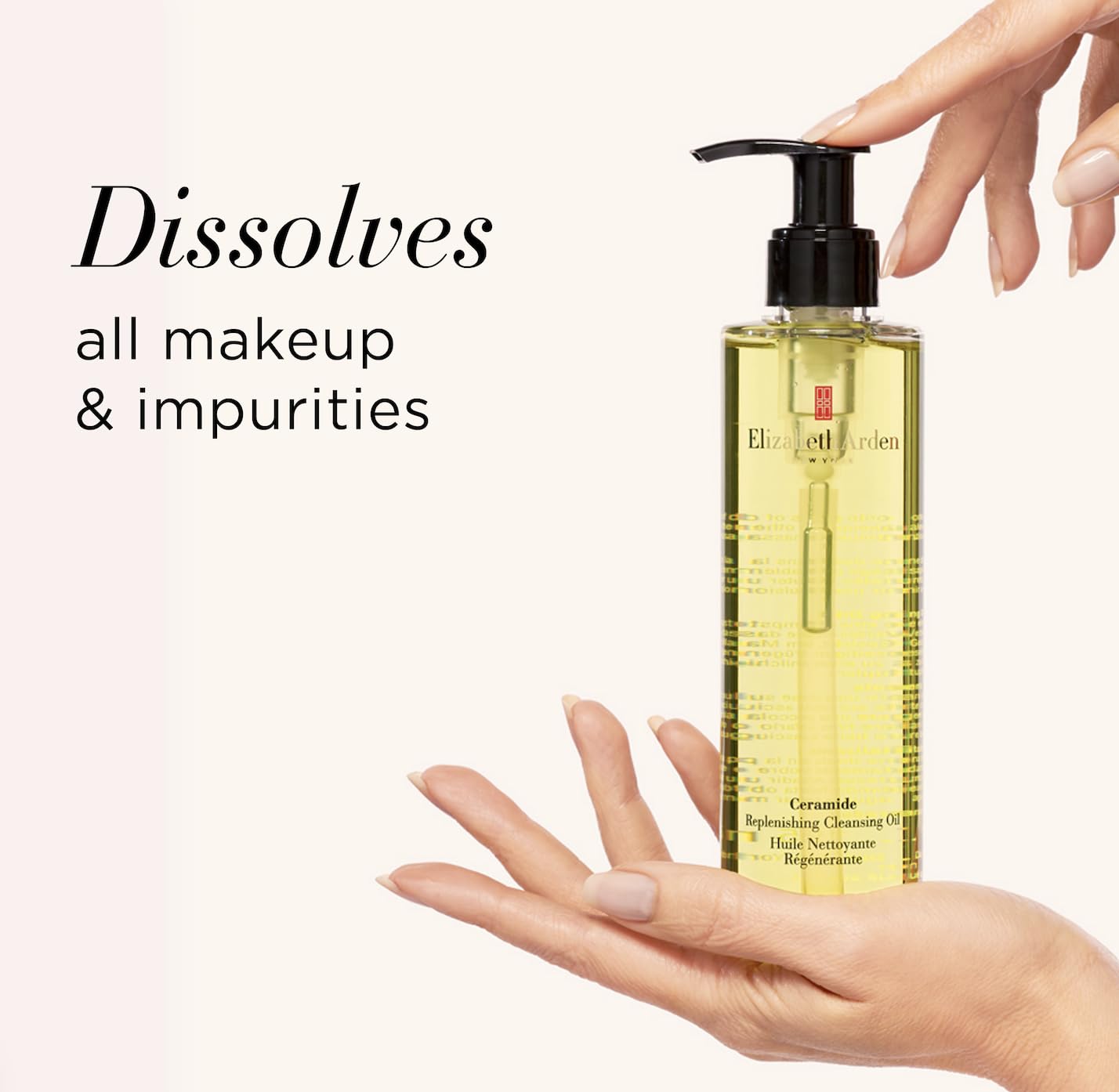 Elizabeth Arden Ceramide Replenishing Cleansing Oil, Skin Care Cleanser, 6.6 oz