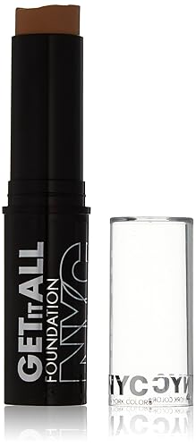 N.Y.C. New York Color Get It All Foundation, Natural Beige, 0.24 Ounce