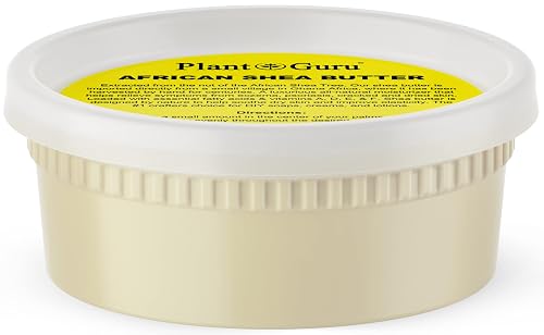 Plant Guru Raw African Shea Butter 8 oz. 100% Pure Natural Unrefined IVORY - Ideal Moisturizer For Dry Skin, Body, Face And Hair Growth. Great For DIY