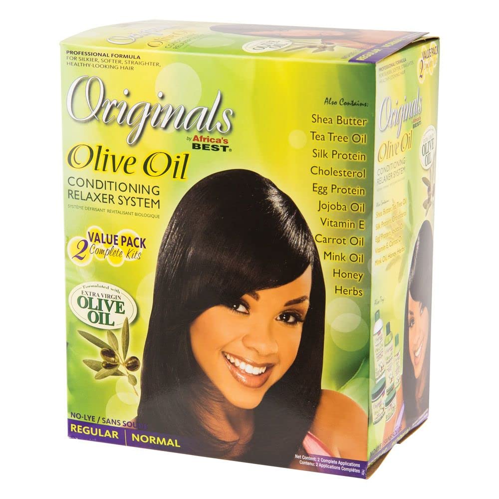 Africa's Best Organics Olive Organics Olive Oil Twin Kit,Yellow,2-Pack,FB-38493