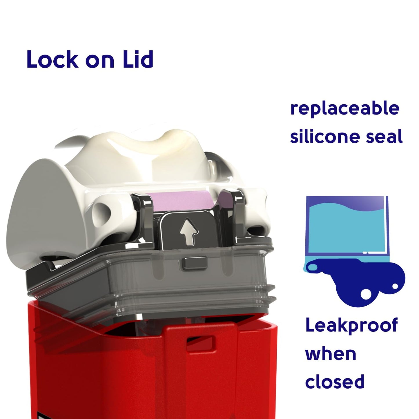 FUNTOPS Reusable Water Bottle | Officially Licensed NCAA Sports Bottle |BPA Free | Dishwasher Safe | Texas Tech | Raider Red Officially Licensed NCAA