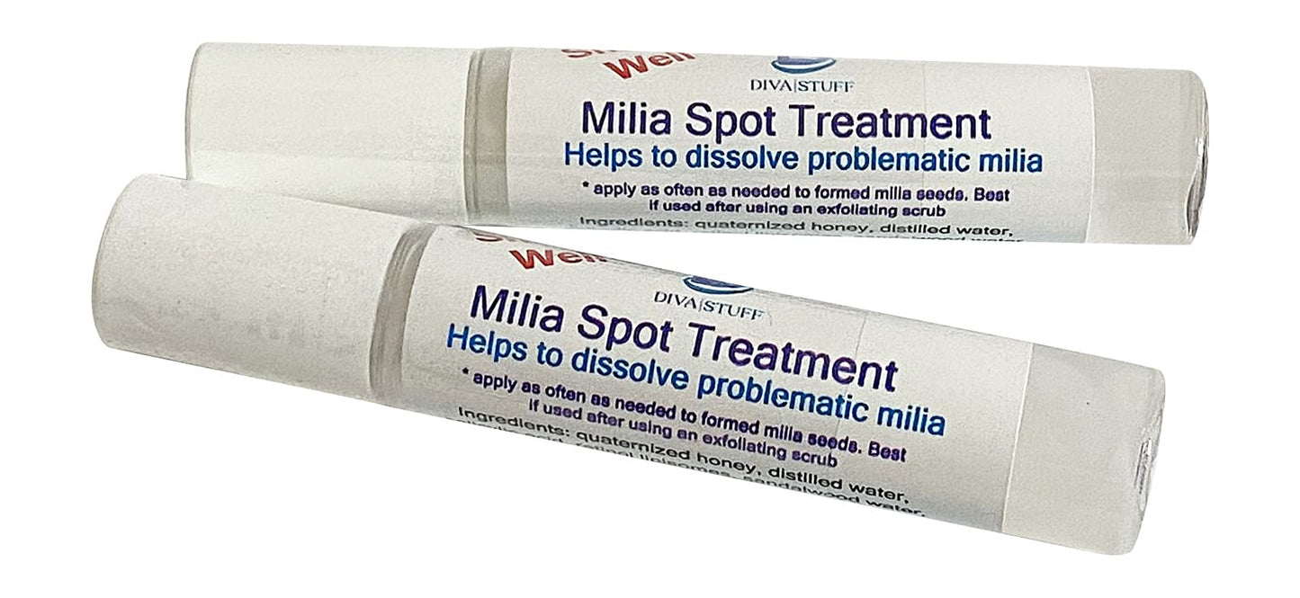 Diva Stuff, 2 Pack, Spot Treatment with Olive Squalene, Lactic Acid and More, Made in the USA