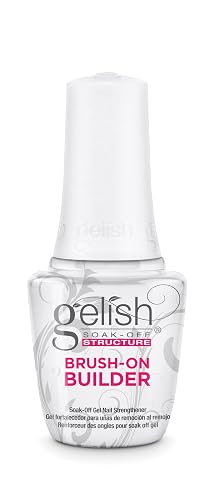 Gelish TPO-Free Soak-Off Brush-On Builder - Clear, 15 mL Beauty & Personal Care Gelish