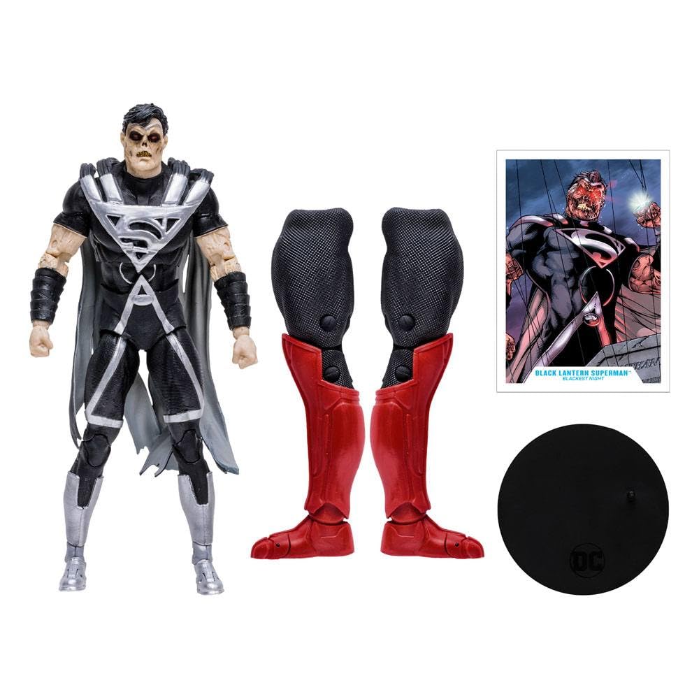 McFarlane Toys - DC Build-A 7IN Figures WV8 - Blackest Night - Superman