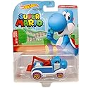Hot Wheels Super Mario Light Blue Yoshi Character Cars