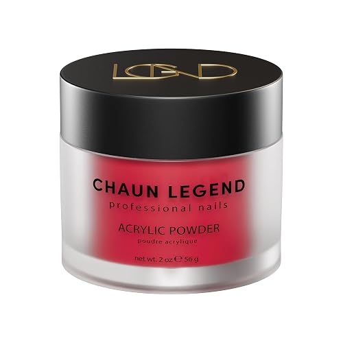Chaun Legend Acrylic Powder, 2 Oz Long Lasting Salon Quality, Bubble Free, Self Leveling Professional Manicures, Fake Nails, Carving & Extensions Beauty & Personal Care Chaun Legend Professional Nails