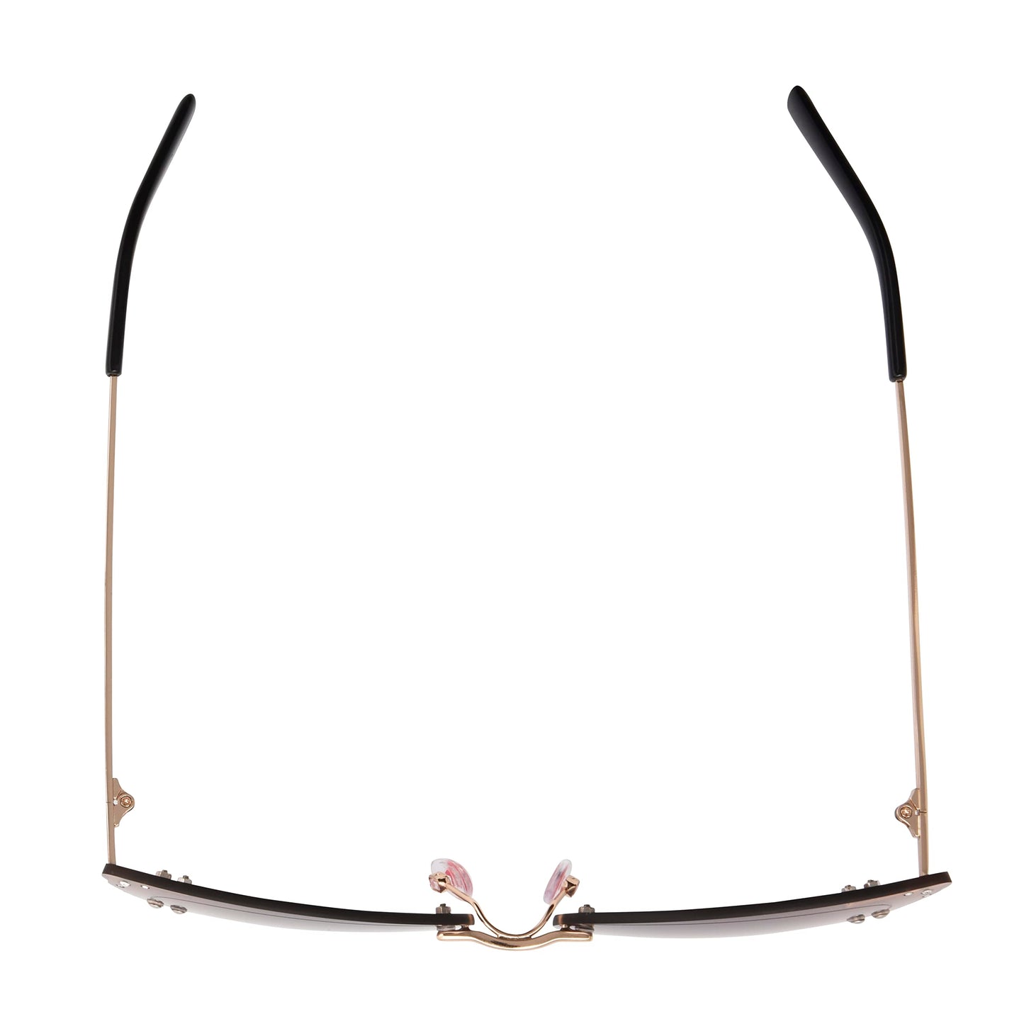 Betsey Johnson Women's The Giver Butterfly Sunglasses, Gold, 140 mm