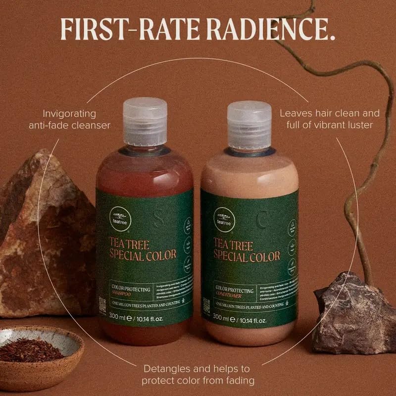 Tea Tree Special Color Conditioner, Conditions + Detangles, Protects Hair Color, For Color-Treated Hair, 10.14 fl. oz.