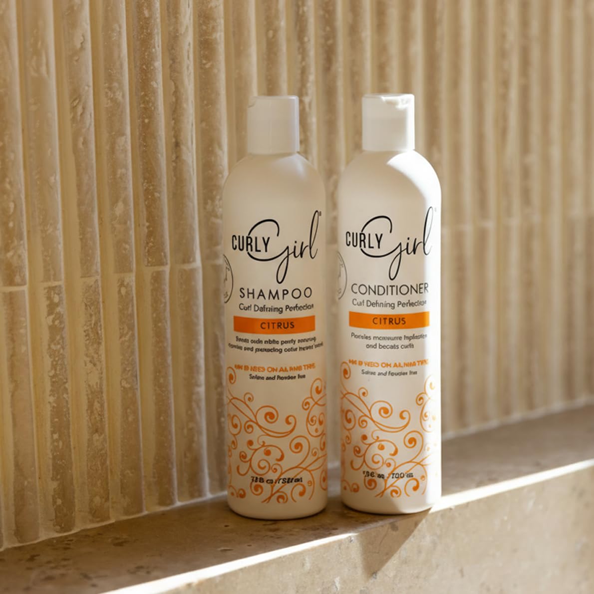 Curly Girl Curl Hair Shampoo Conditioner Set 12 oz Bottles Curly Girl Method Approved Curly Girls Hair Care Frizz Control