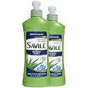 Savile Rizo Leave-In Styling Cream with Aloe Vera & Biotin, Curl Defining Treatment Formula - Frizz Control for Curly Hair - 300 mL Each (Pack of 2)