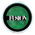 Fusion Body Art Pro Face Paint | Prime Fresh Green (32gm), Professional Quality Water Activated Face and Body Paint Supplies Single Makeup Cake