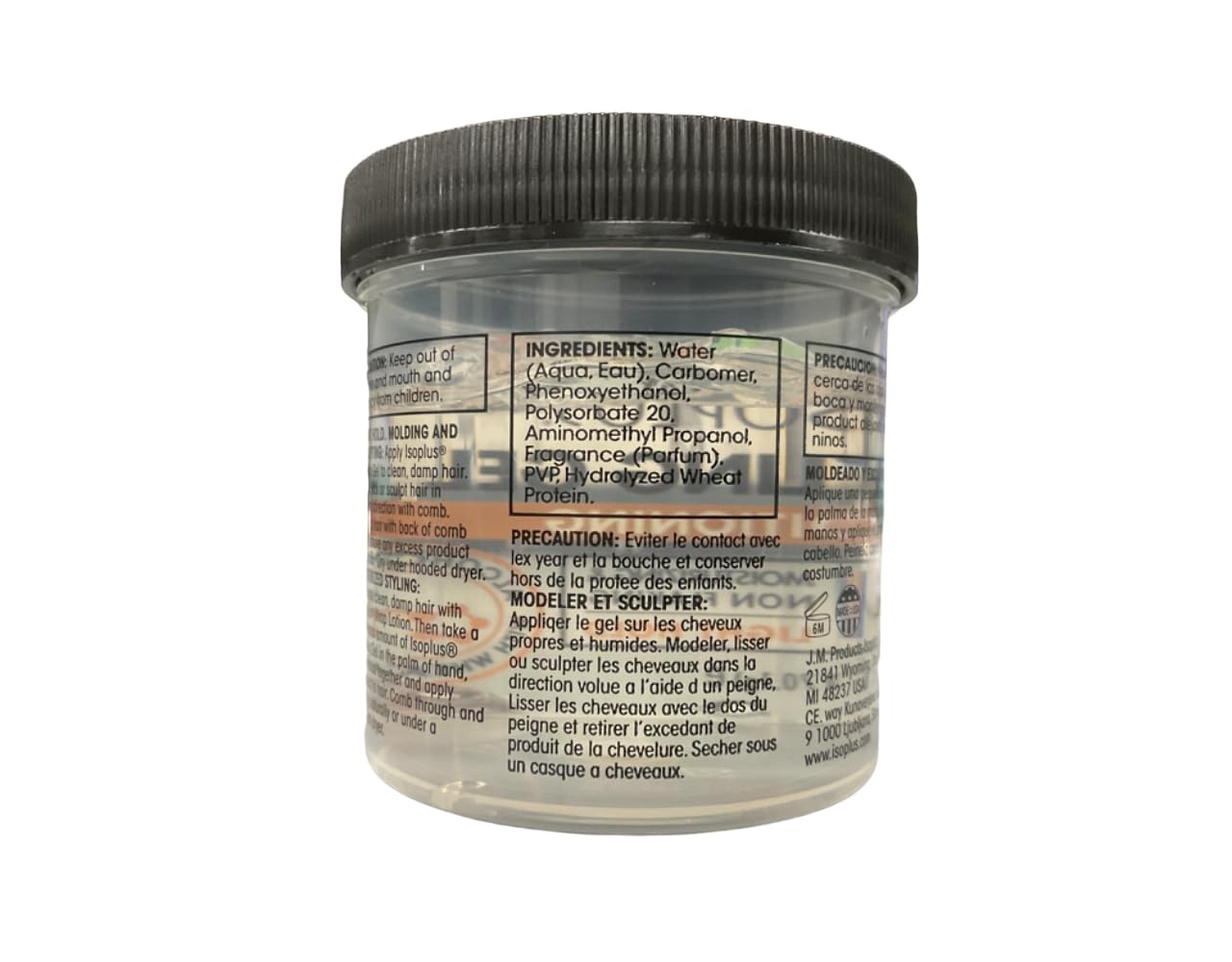 Isoplus Styling Gel Clear Bonus, 6 Ounce