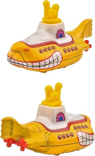 Hot Wheels Premium Pop Culture, The Beatles Yellow Submarine Die-Cast Metal Collectible, JBL74