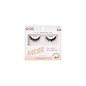KISS My Lash But Better, False Eyelashes, 'So Real', 12mm, Includes 1 Pair Of Lash, Easy to Apply, Reusable Lash Clusters