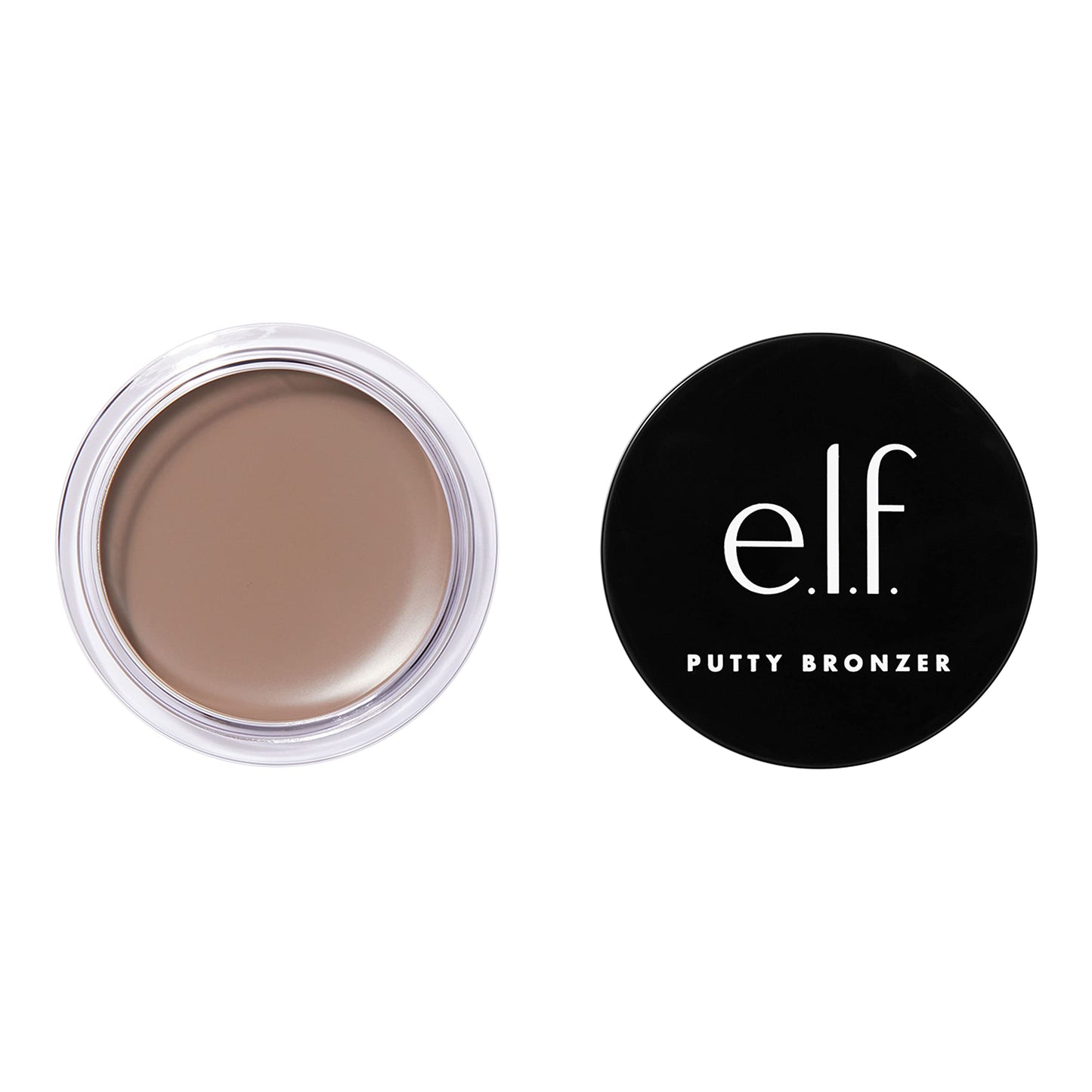 e.l.f. Putty Bronzer, Creamy & Highly Pigmented Formula, Creates a Long-Lasting Bronzed Glow, Infused with Argan Oil & Vitamin E, Feelin’ Shady, 0.35