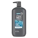 DOVE MEN + CARE Body and Face Wash Hydrating Clean Comfort Men's Body Wash with 24-Hour Nourishing Micromoisture Technology 30 oz