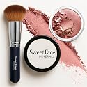BRONZER with BRONZING BRUSH Mineral Makeup Bronzing Warmth Tanning Powder Bare Face Sun Glow Foundation