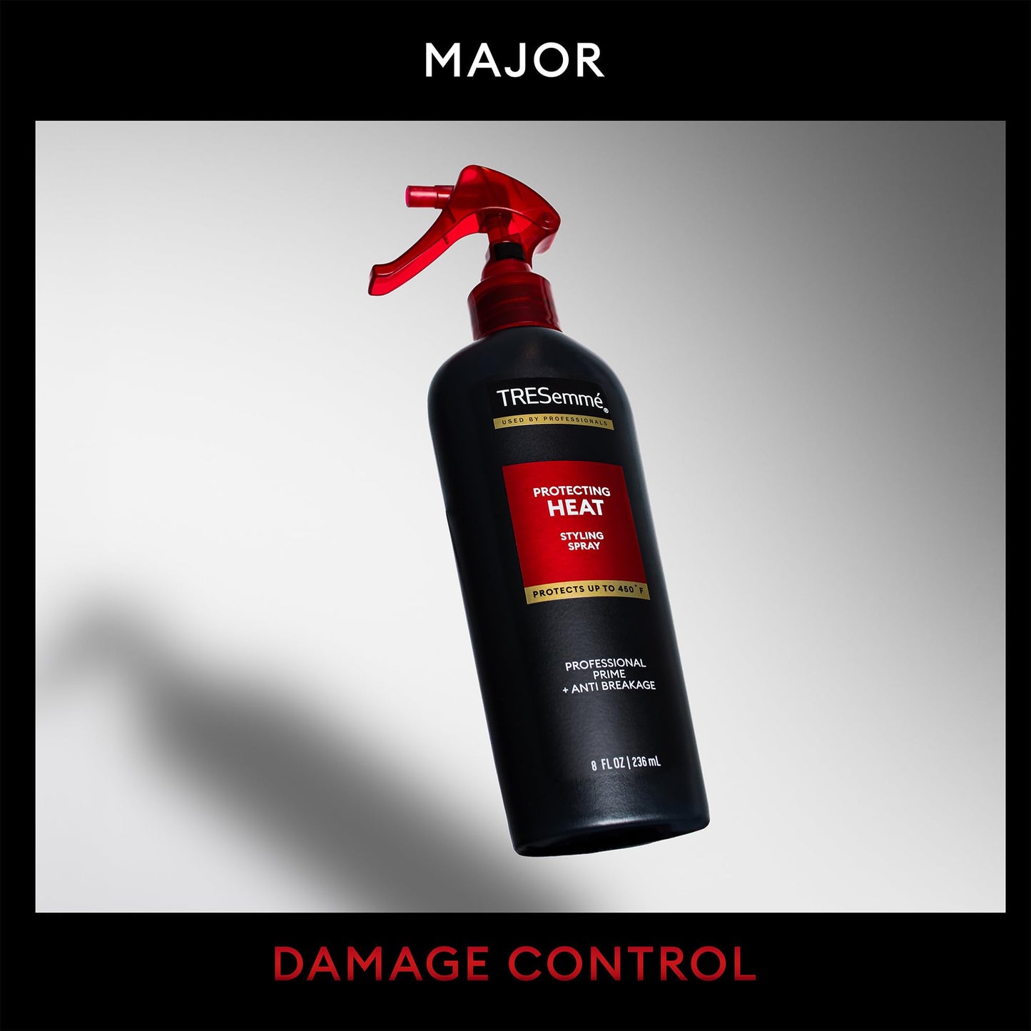 TRESemmé Protecting Heat Spray with Keratin, 3-Pack + Extra Hold Hairspray for Thermal Protection & Frizz Control