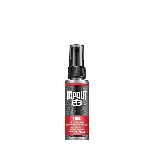 Tapout Fuel Body Spray for Men Travel Spray 1.5 Ounce