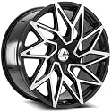 Azara AZA-511 22x9.5 5x135 +25 Cb 78.1 Gloss Black & Machined