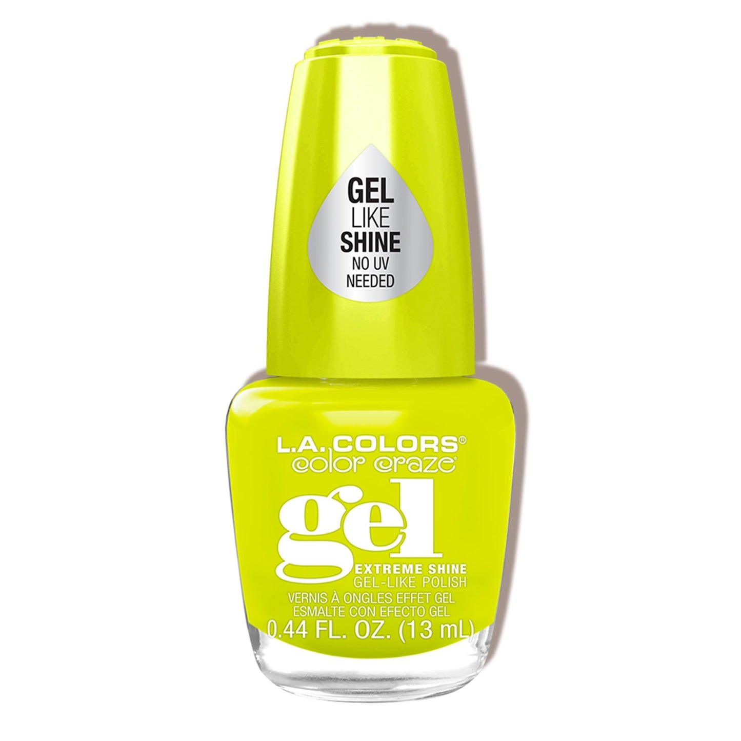 L.A. COLORS Color Craze Extreme Shine Gel Polish, Day Glow CNL223 Beauty & Personal Care L.A. COLORS