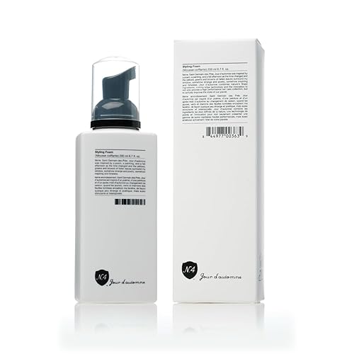 Number 4 Styling Foam. Medium Support Hair Mousse for Volume & Control, Essential for Wavy & Curly Hair, 6.7 oz