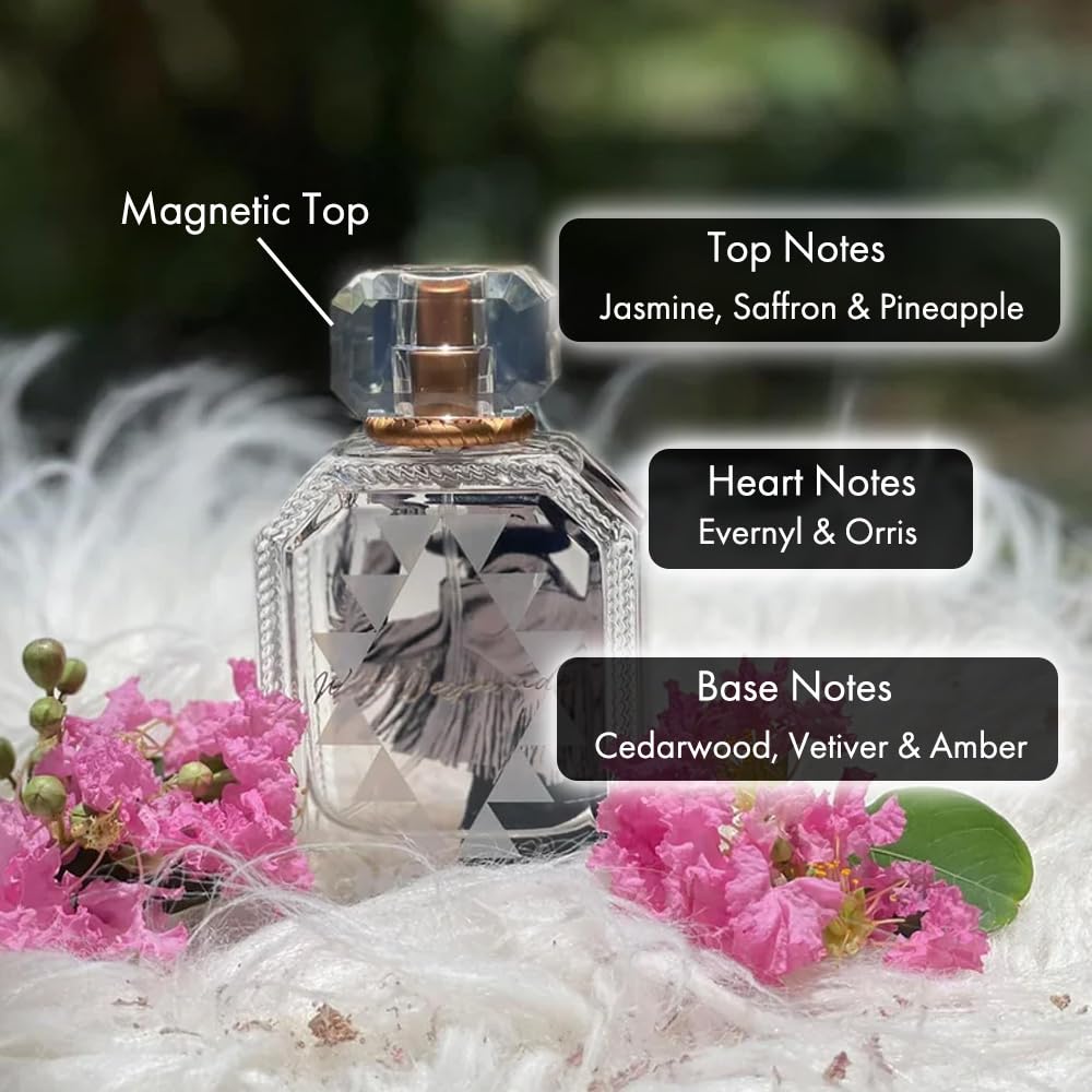 HOOEY West Desperado Women's Perfume - Long-Lasting Citrus Perfume for Women with Notes of Jasmine, Saffron, Cedarwood, Amber & More - Fresh Designer