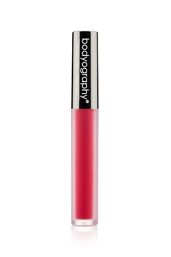 Bodyography Matte Lip Lava Liquid Lipstick - Regal | Rosy Red Matte Bold Liquid Lip | Smudge-Proof, Long-Lasting, Vegan & Paraben-Free | 0.08 fl oz