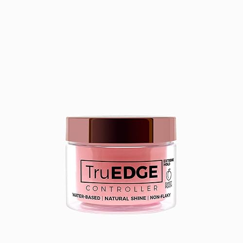 NICKA K NEW YORK Tyche TruEDGE Plus Controller - 100ml / 3.38 fl oz - Water-Based, Black Castor Oil & Hemp Seed Oil - Long-Lasting Hold, Non-Flaky
