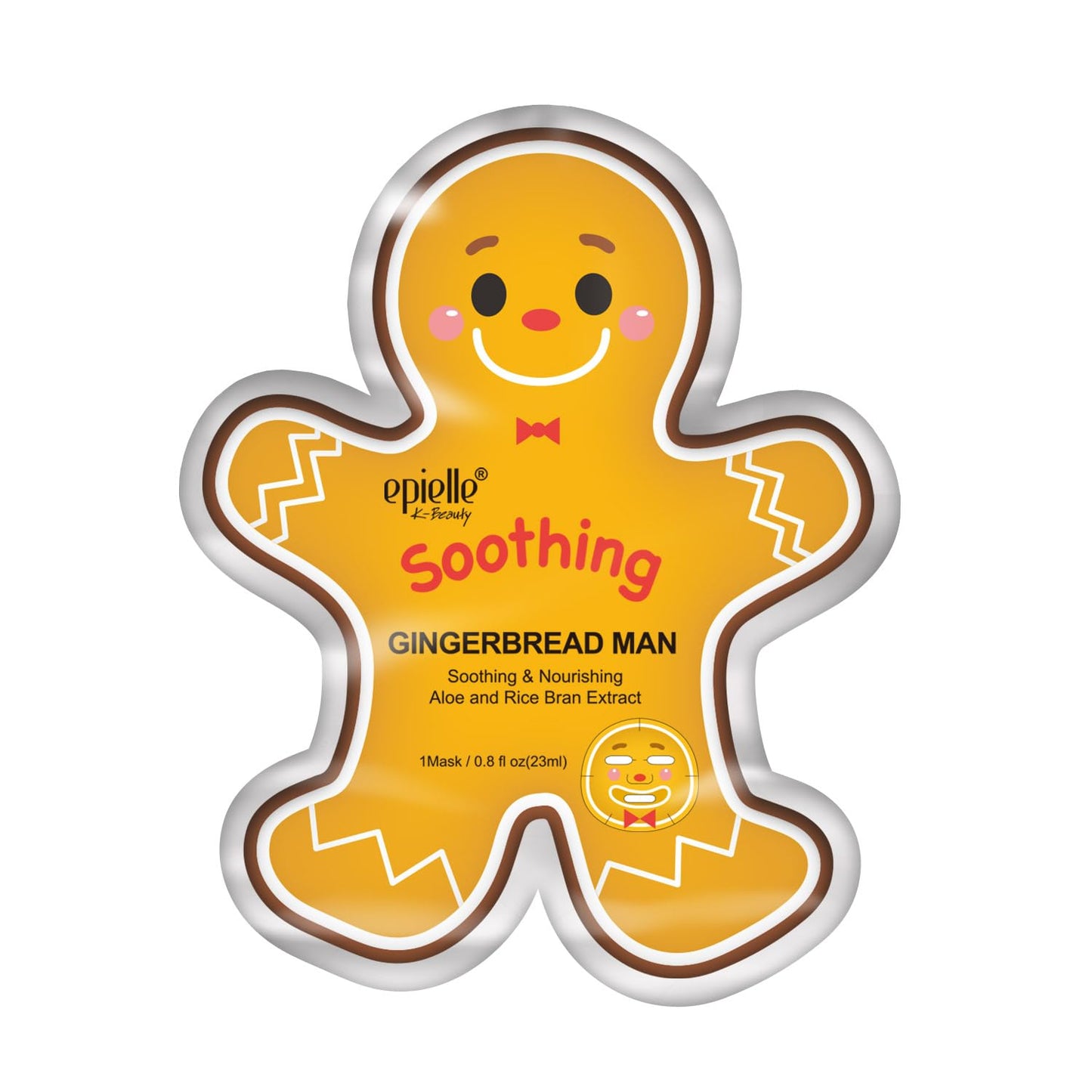 Epielle Christmas Holiday Sheet Mask Set 12pk โ Fun Santa, Reindeer, Snowman & More | Stocking Stuffers, Spa Party Favors & Gift Ideas