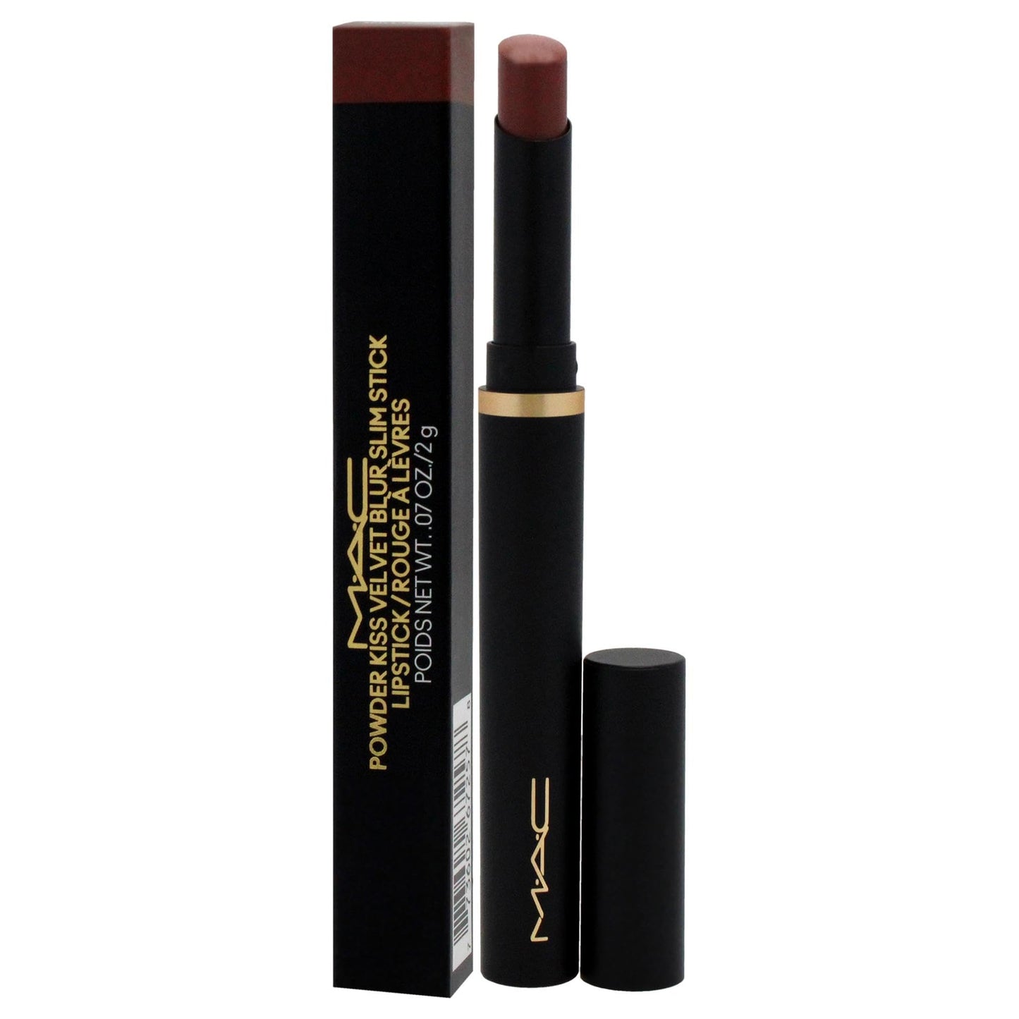 Powder Kiss Velvet Blur Slim Stick - Spice World by MAC for Women - 0.7 oz Lipstick