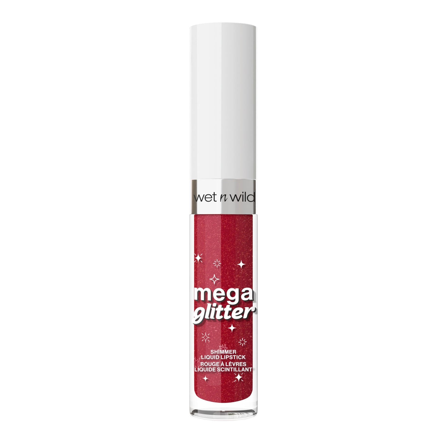 wet n wild Mega Glitter Shimmer Liquid Lipstick, Matte-to-Glitter Finish, Lightweight Formula, Comfortable Wear, Vitamin E-Infused for Nourished Lips, Vegan & Cruelty-Free - New Soulmate