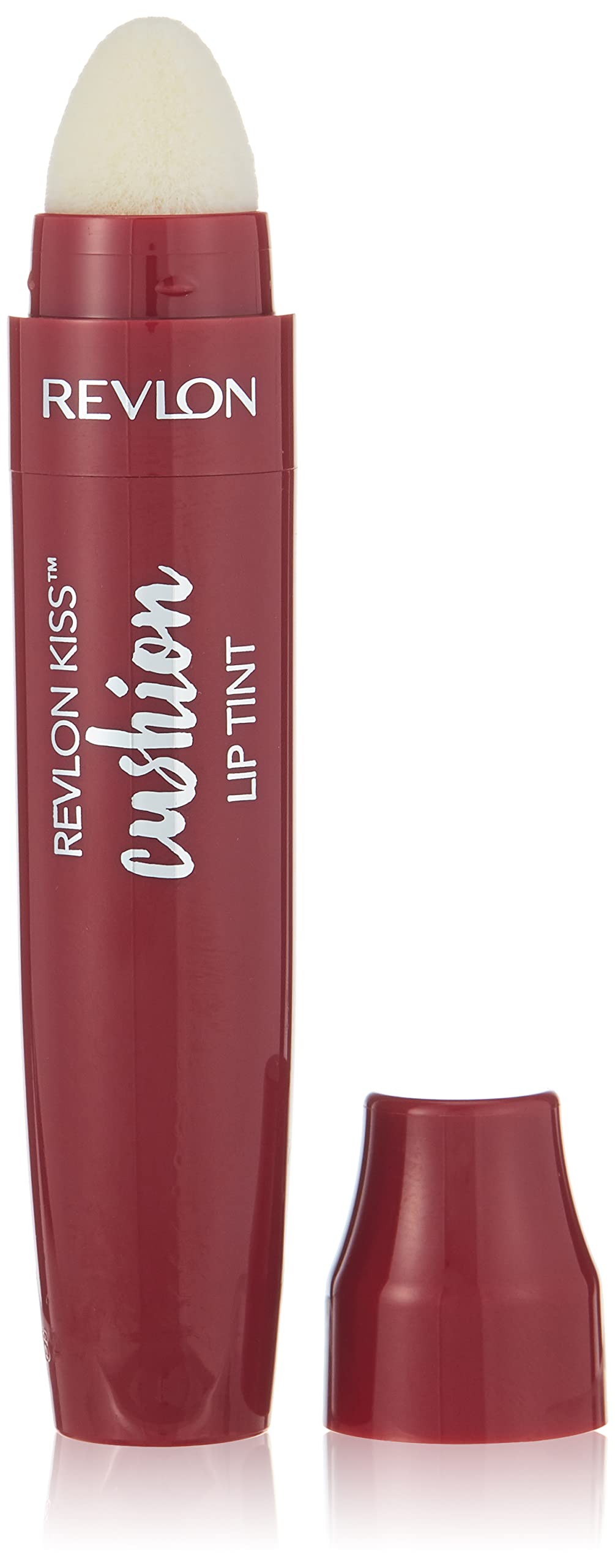 REVLON Kiss Cushion Lip Tint Lipstick, Naughty Mauve