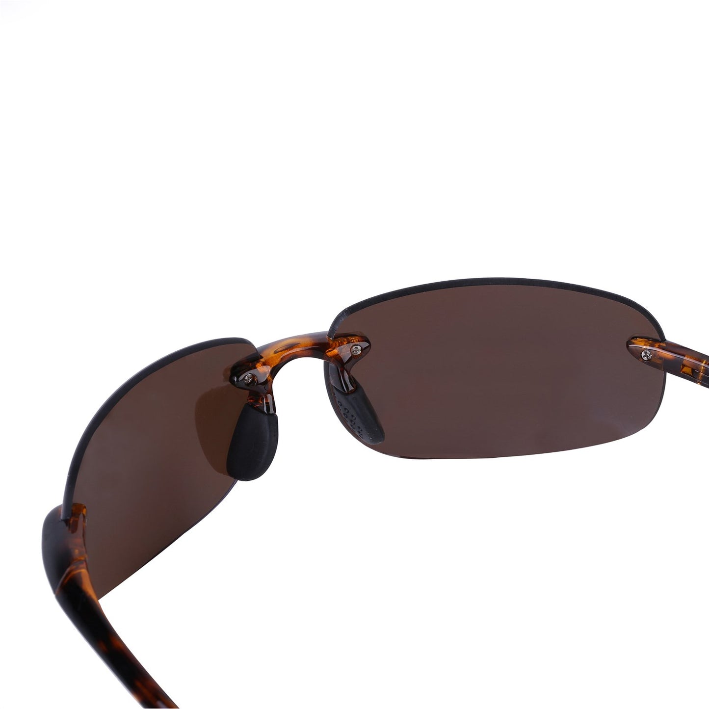 "Lovin Maui" Sport Wrap Polarized Sunglasses for Men and Women - Hard Case Included (Tortoise)