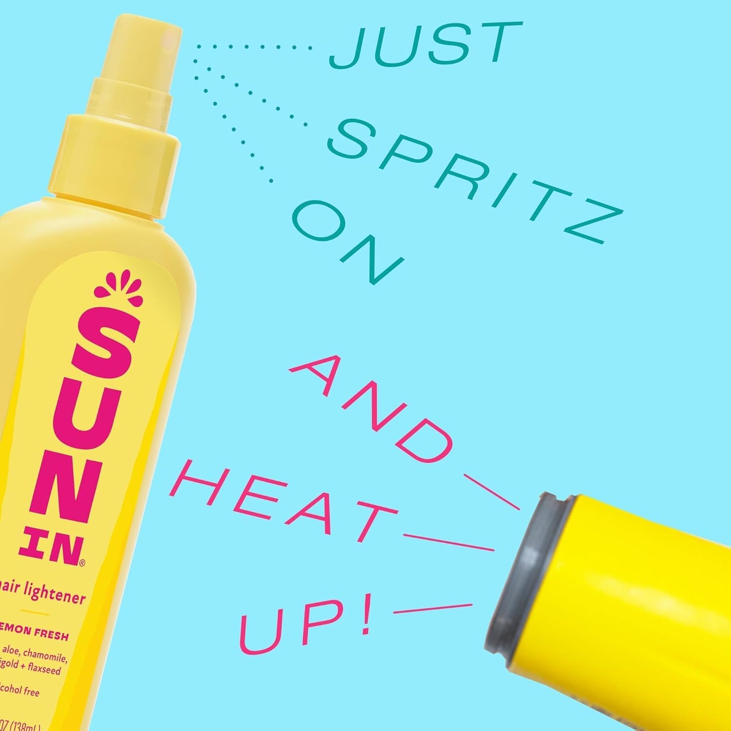Sun In Original Spray-In Hair Lightener, Tropical Breeze , 4.7-Ounce Bottles (pack of 2)