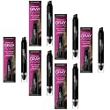 Everpro Gray Away Root Touchup Quick Stick Black/Dark Brown 0.10 Ounce (3ml) (6 Pack)