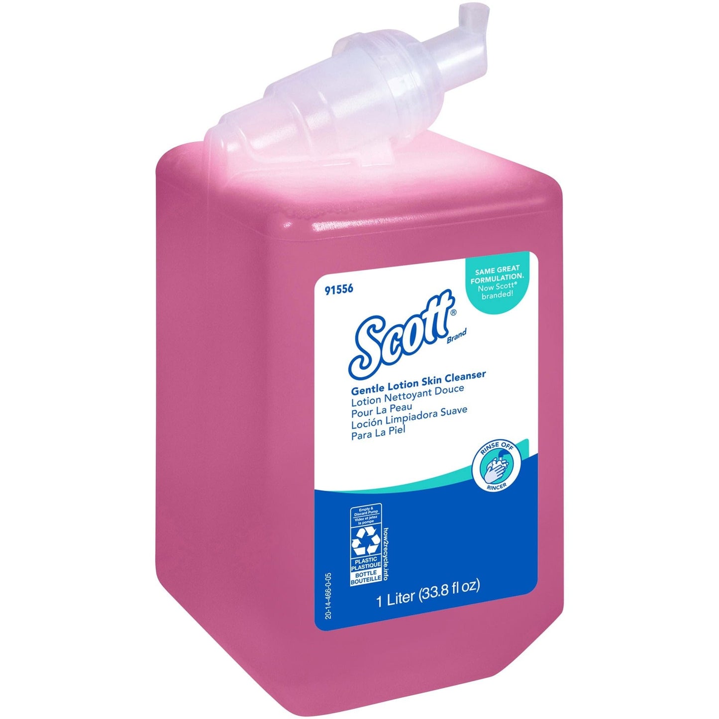 Kimcare Skin Cleanser Refill Floral Lotion - 1L
