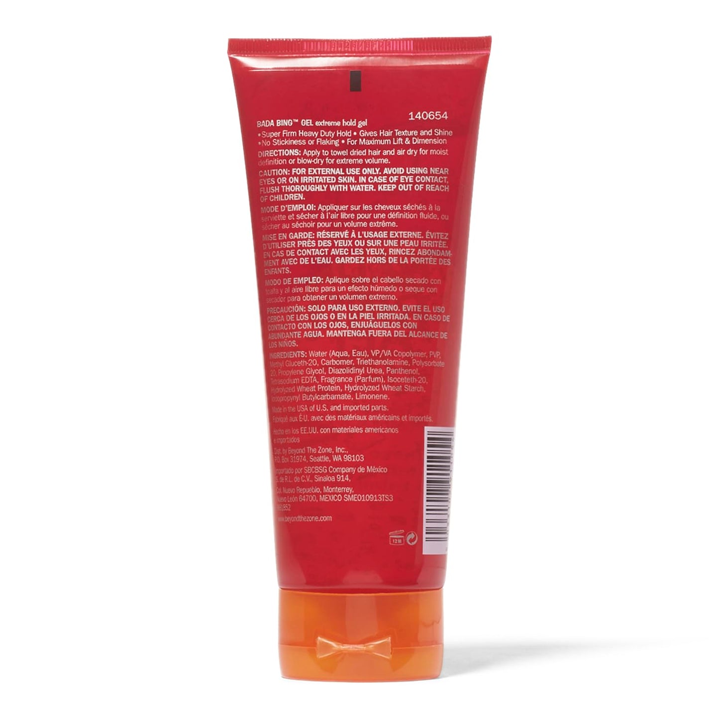 Beyond the Zone Bada Bing Extreme Hold Gel, 7oz