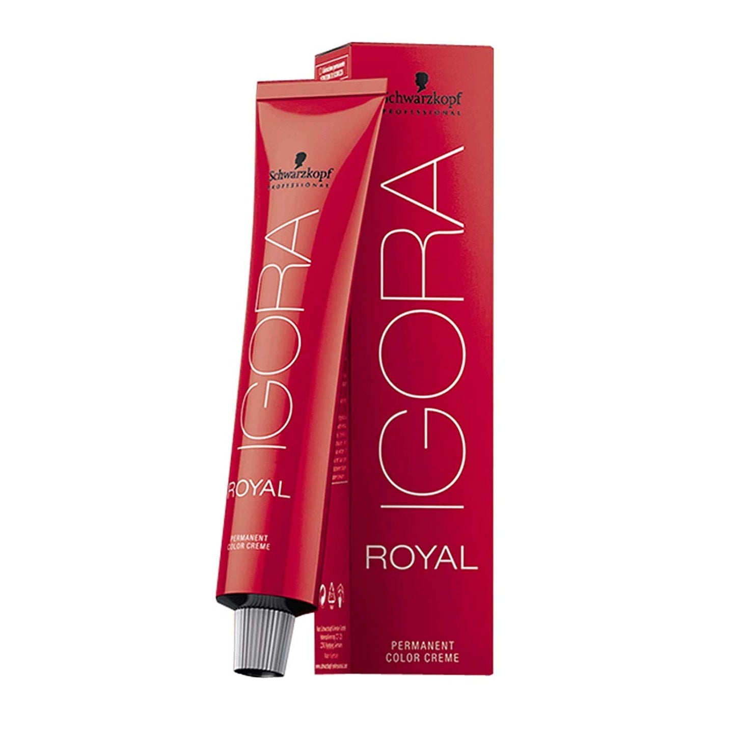 Igora Royal 0-11 Anti Yellow Concentrate Permanent Hair Color and Goomee Hair Loop Single Diamond Clear (Bundle 2 items)