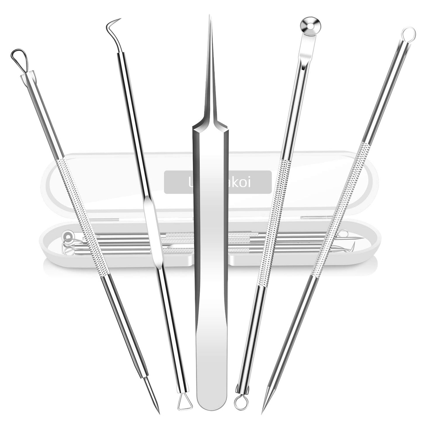 Best Blackhead Remover, Blackheads Blemish Removing, Acne Whitehead Removal Kit, Pimple Comedone Extractor Tool, Popper Pimples Treatment,