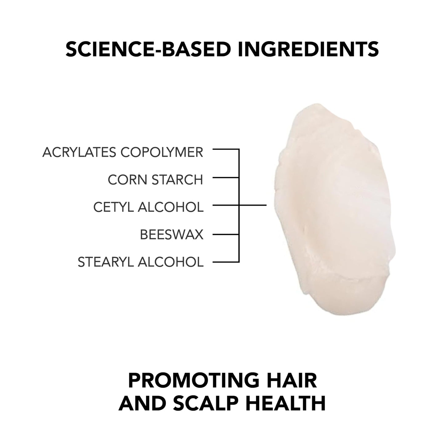 Hair Situation Mr. Active Hair Styling Glue - Strong Hold Hair Gel for Men, Maximum Grip, Anti-Frizz, Humidity Shield, Non-Flaking, Alcohol-Free, Adds