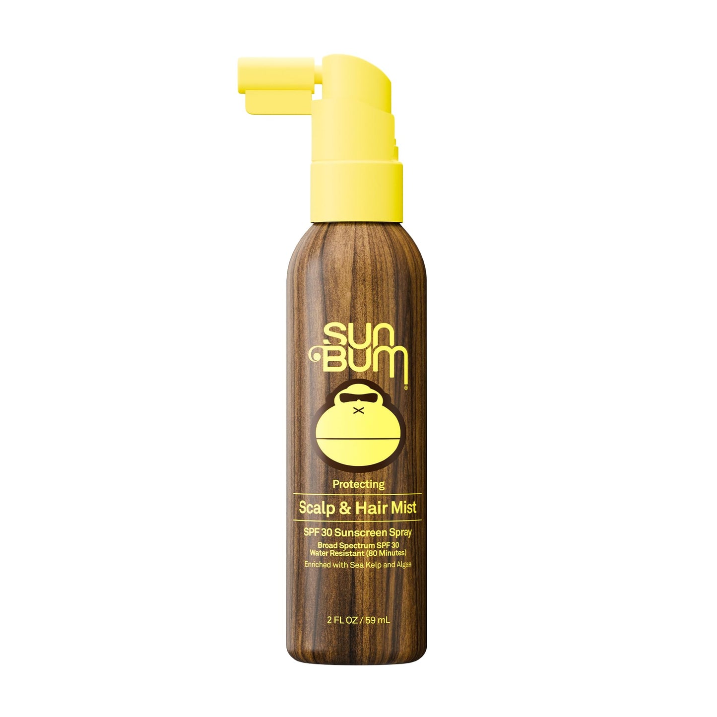 Sun Bum Original SPF 30 Sunscreen Scalp and Hair Mist - Hawaii Act 104 Compliant (Octinoxate & Oxybenzone) - Vegan - Broad Spectrum UVA/UVB Sunscreen
