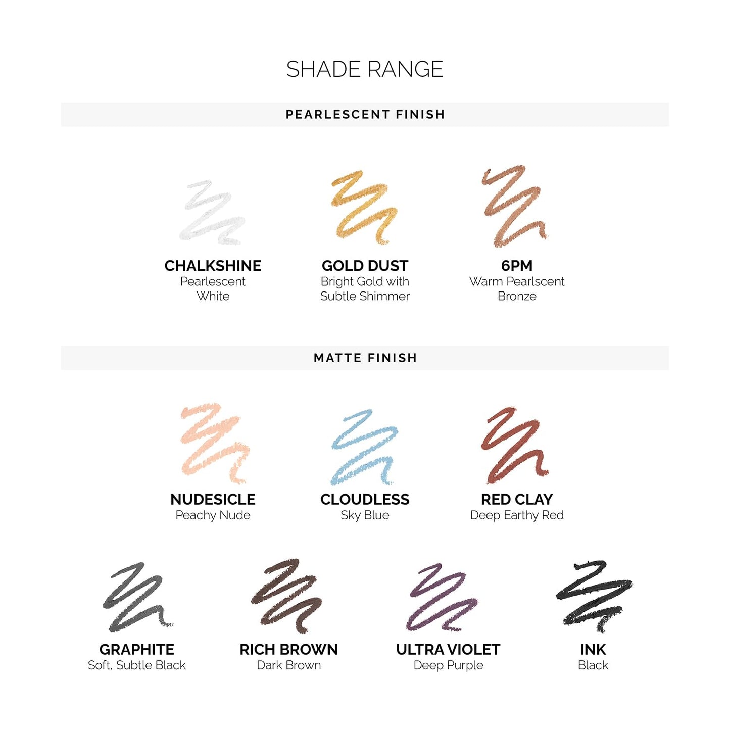 OFIR Waterproof Eye Pencil | Vegan, Cruelty-Free & Smudge-Proof | Creamy Gel Formula for Smooth Application | Long-Lasting, Full-Coverage, Precise