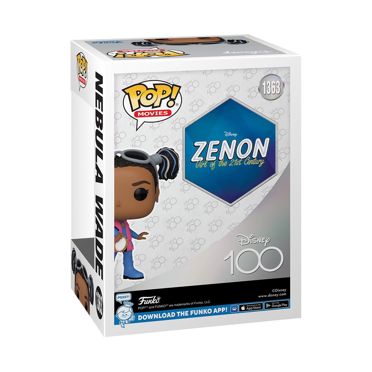 Funko Pop Movies: Disney 100 - Zenon: Girls of The 21st Century, Nebula Wade - Collectable Vinyl Figure - Gift Idea - Official Merchandise - Toys…