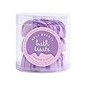 NCLA - Bath Treats All-Natural Bath Bombs (Set of 3) | Vegan, Cruelty-Free, Clean Skincare (Lavender Vanilla)
