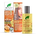 DR ORGANIC Moroccan Argan Oil 100% Pure Oil, Replenishing, For Hair, Skin & Nails, Mens, Womens, Natural, Vegan, Cruelty-Free, Paraben & SLS-Free