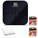 Garmin Index S2, Smart Scale with Wireless Connectivity, Measure Body Fat, Muscle, Bone Mass, Body Water and More-Black (010-02294-02)