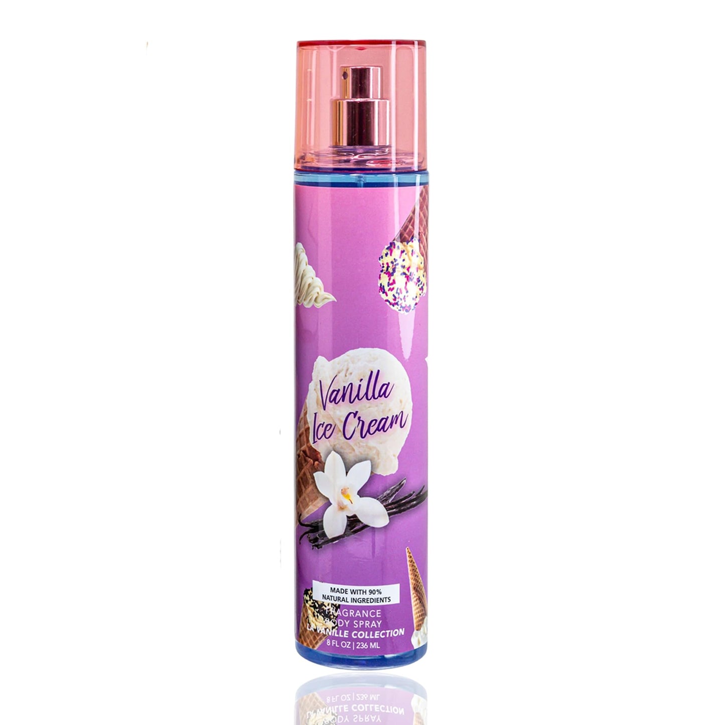 Vanilla Collection Body Mist Set (Ice Cream, Marshmallow , Coconut)