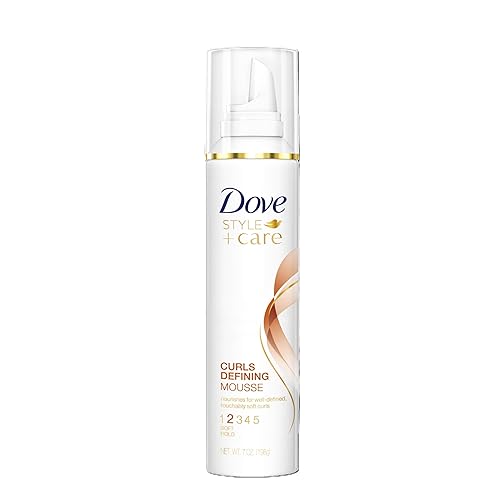 Dove Style+Care Curls Defining Mousse, Soft Hold 7 oz (Pack of 12)