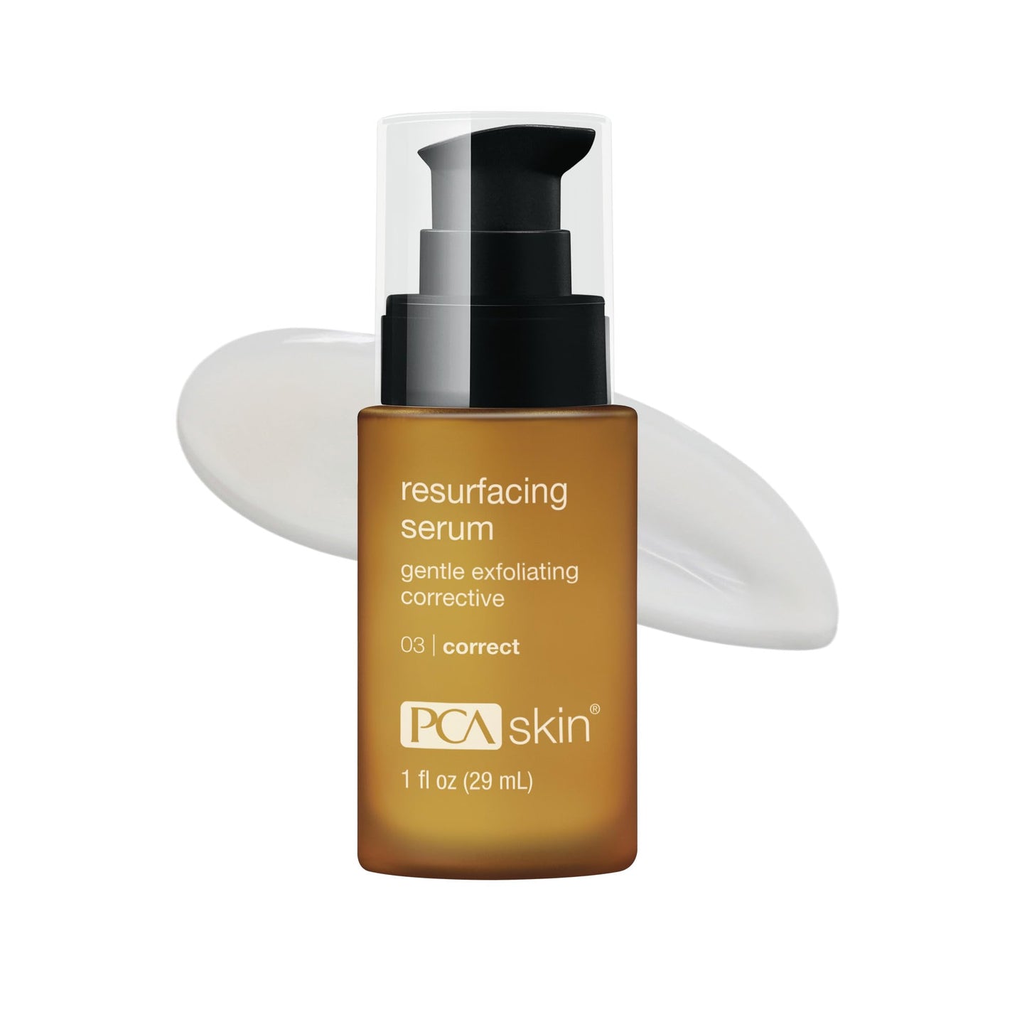 PCA SKIN Resurfacing Serum - Gentle Exfoliating Facial Corrective with Lactic & Glycolic Acid for Bright, Even Skin (1 fl oz)